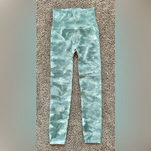 FREE PEOPLE Movement Good Karma Tie Dye Leggings, xs/s